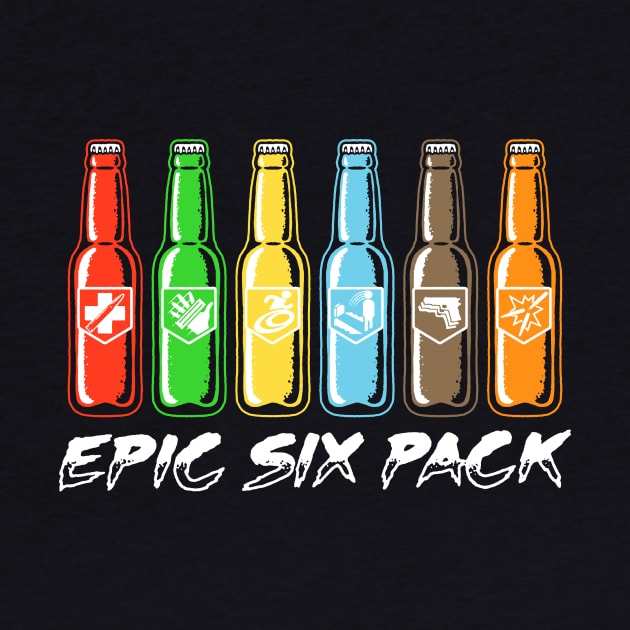 EPIC SIX PACK by BWartwork